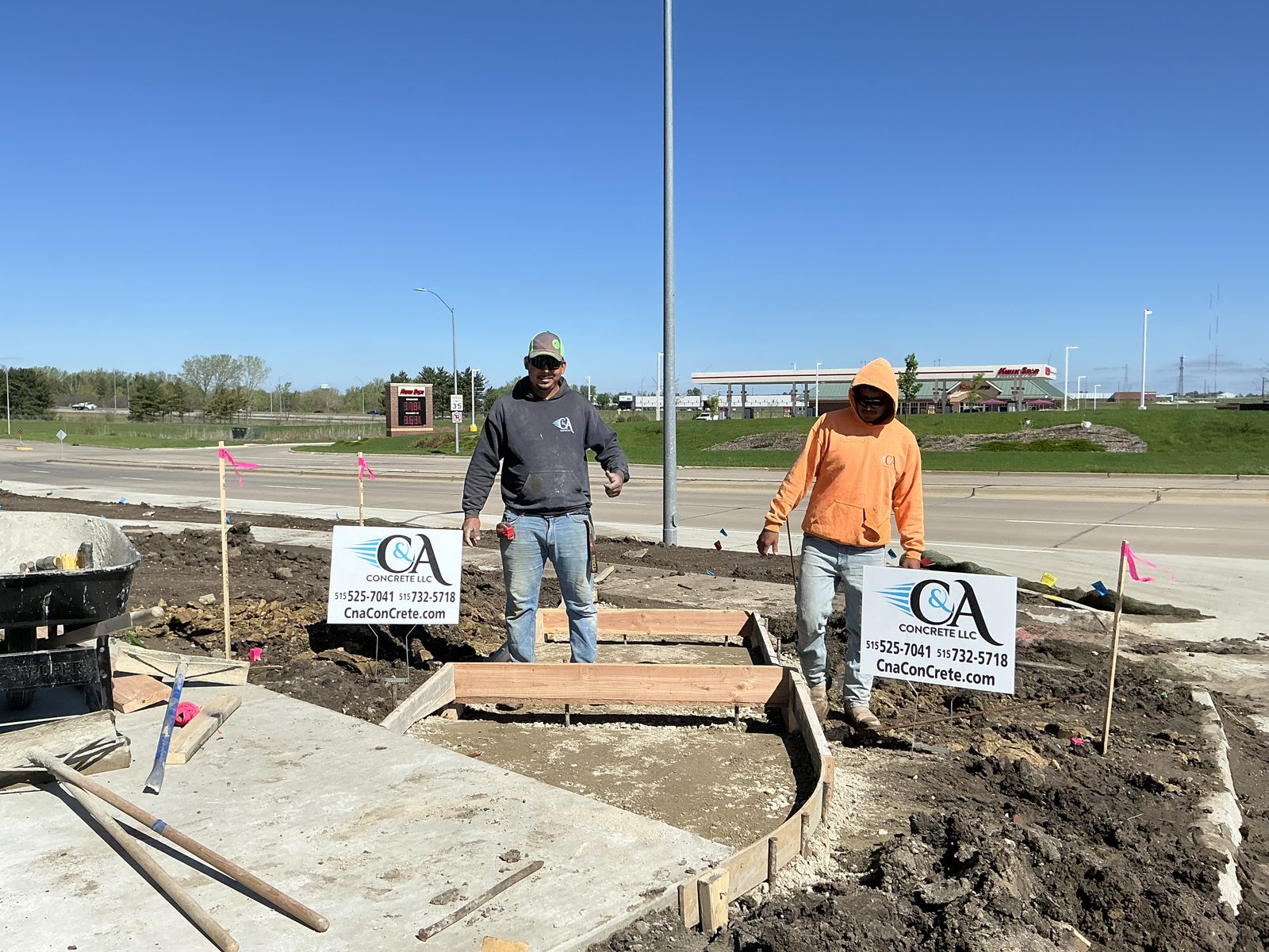 C&A Concrete project
